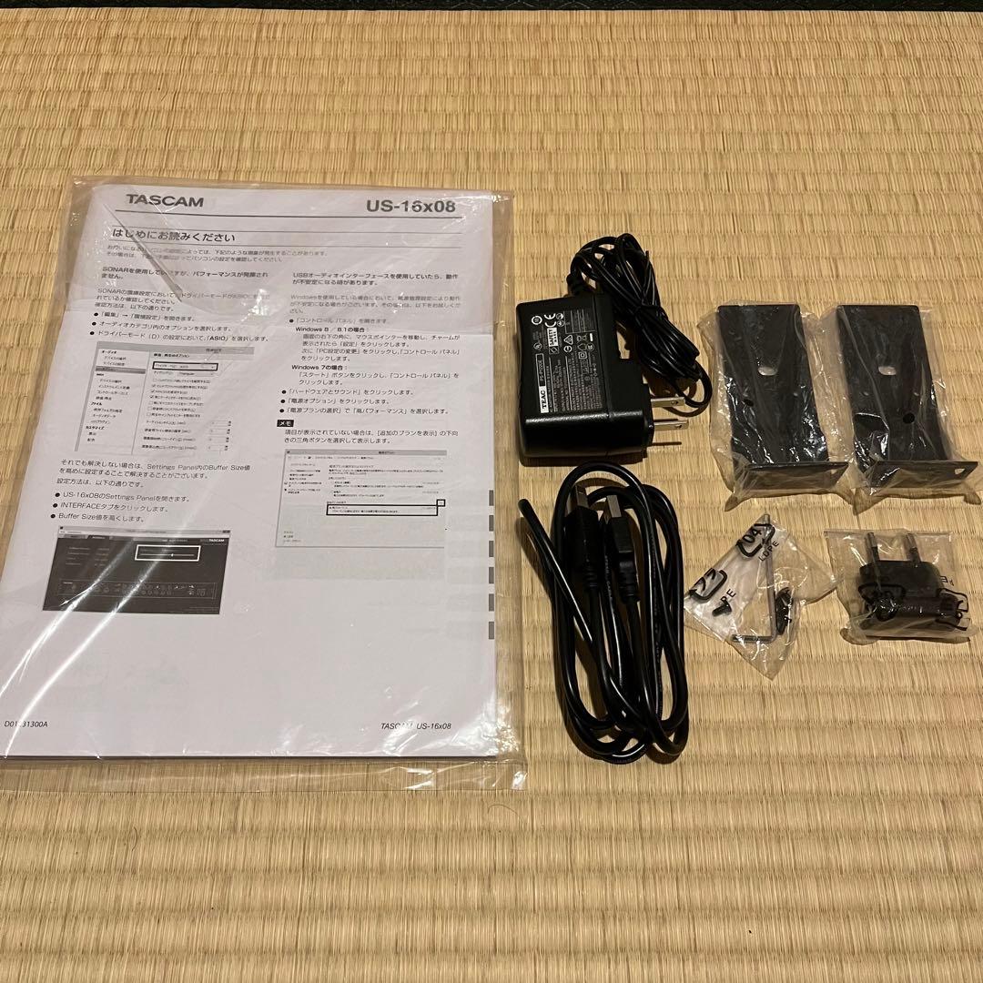 TASCAM US-16x08 オーディオインターフェイス