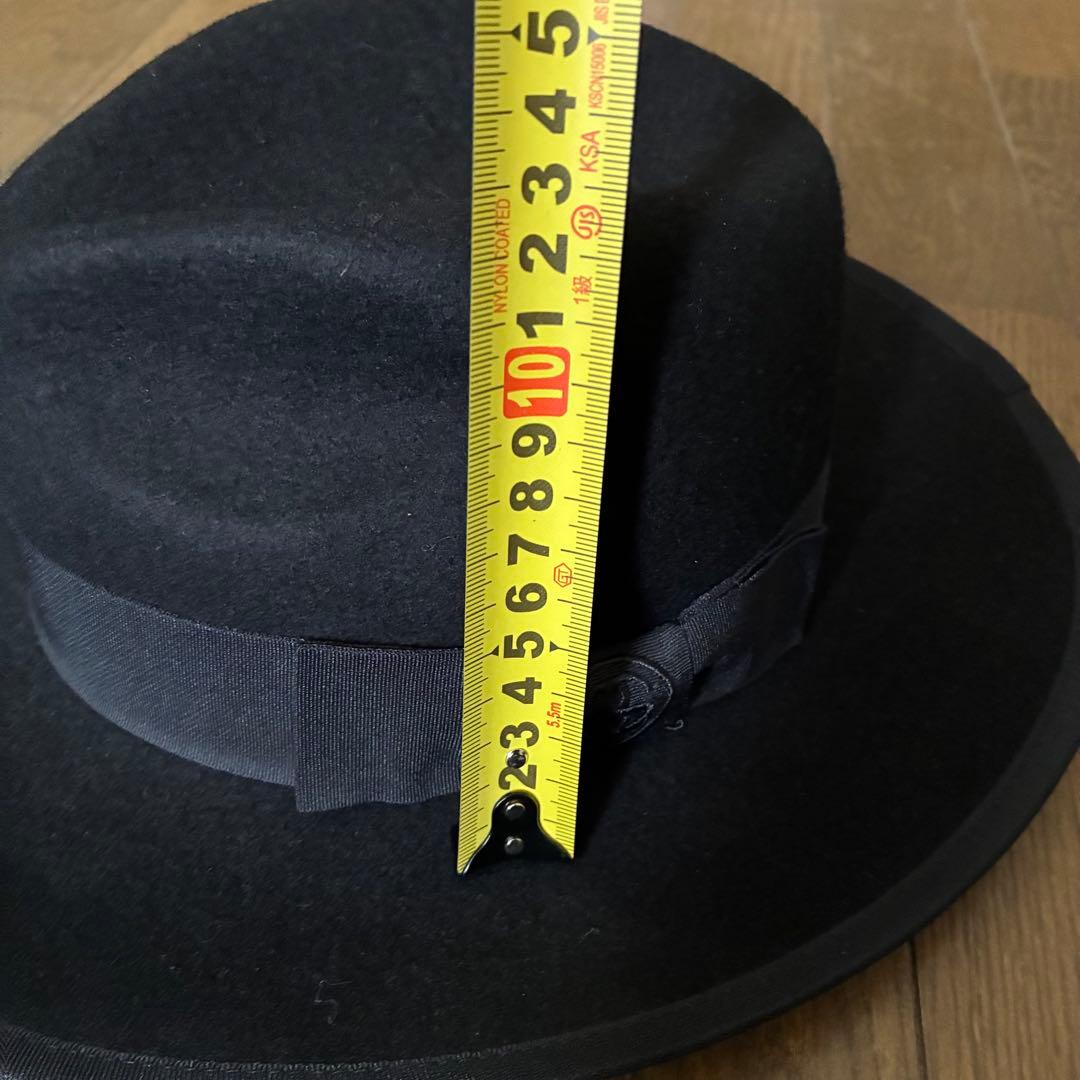 レア STUSSY ウールハット 中折れ ステットソン ボルサリーノ