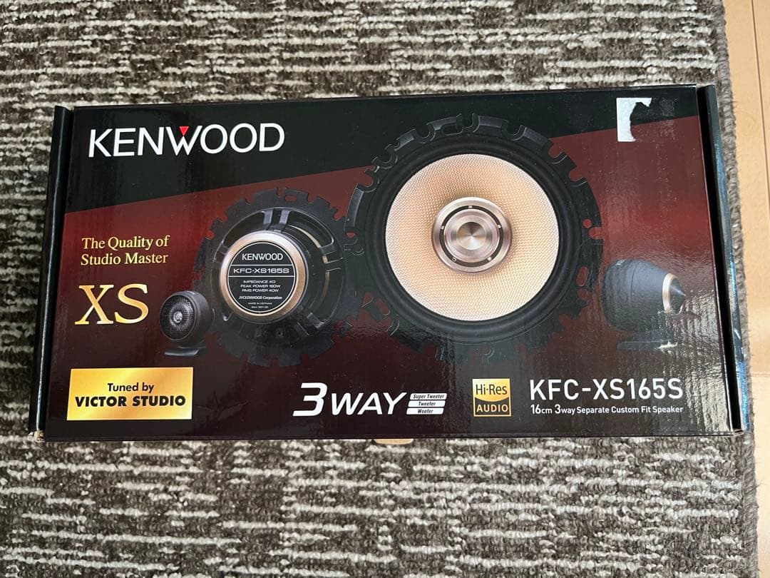 【注:付属品欠品】KENWOOD KFC-XS165S スピーカー