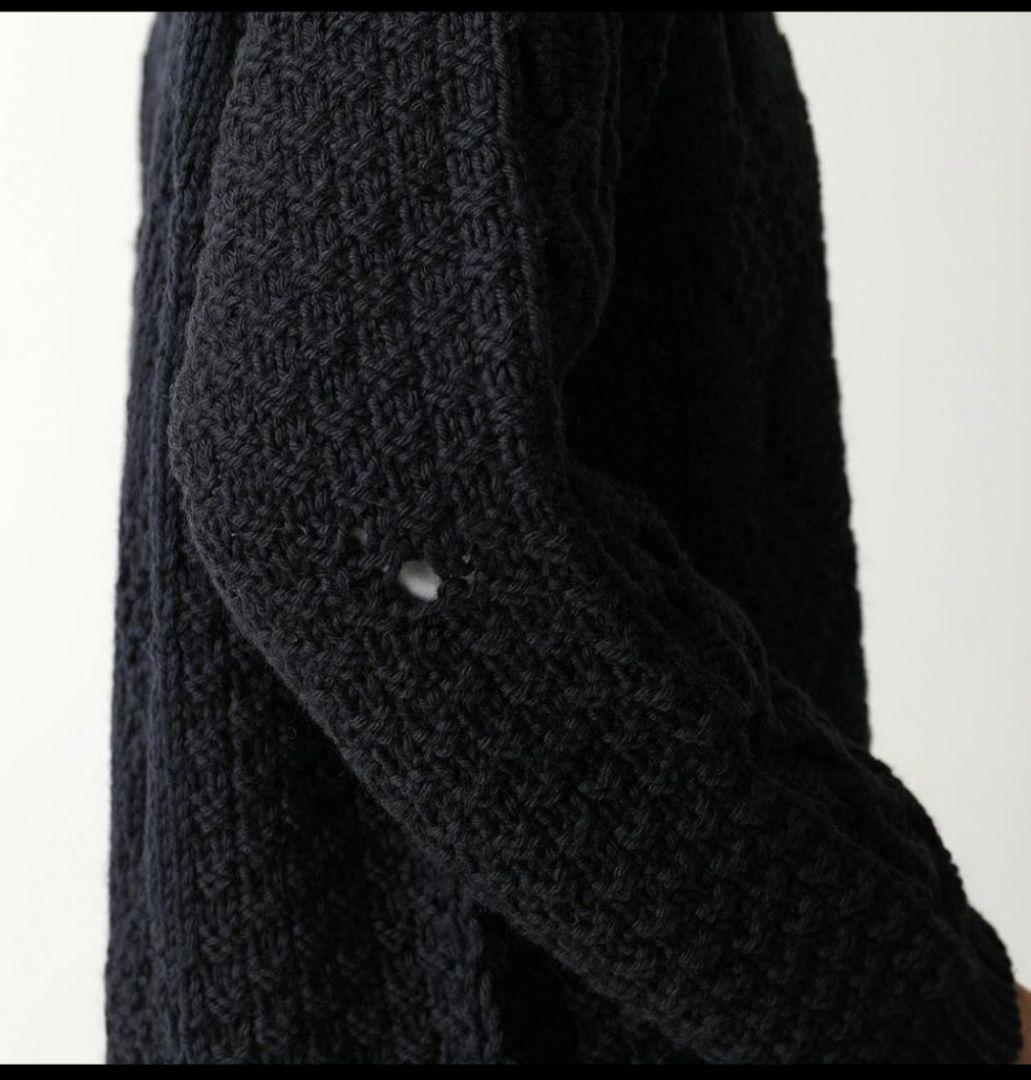 【良品】21AW Martin Margiela ダメージアランニット