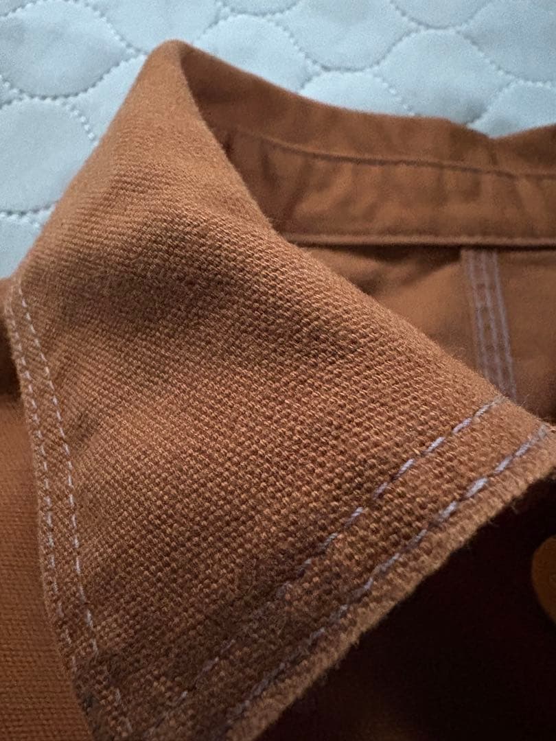 TCBジーンズ Cat Head Jacket Brown Canvas 42