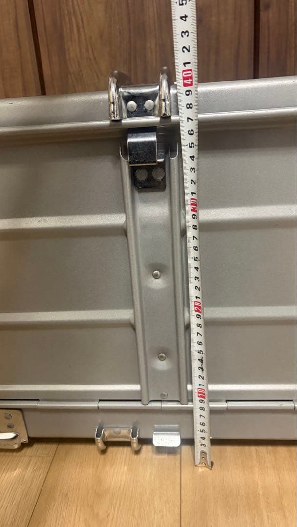 アルミコンテナ　折り畳み　レア