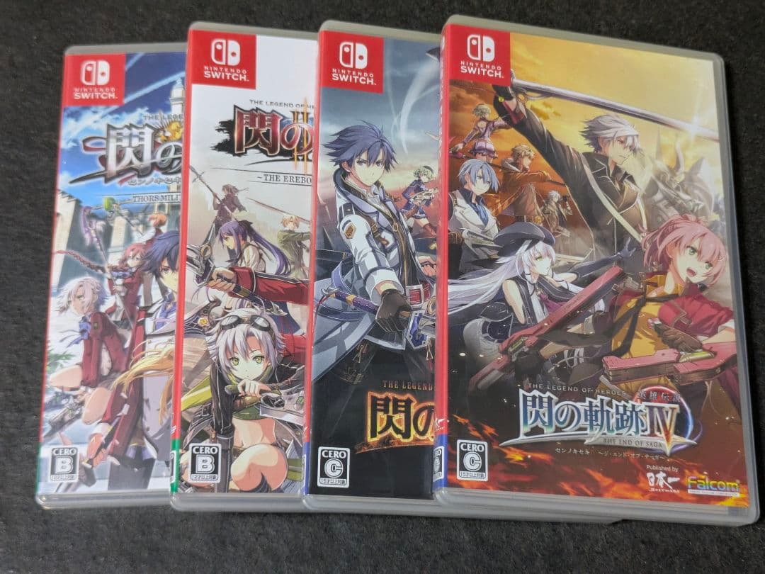 英雄伝説 閃の軌跡 4セット switch