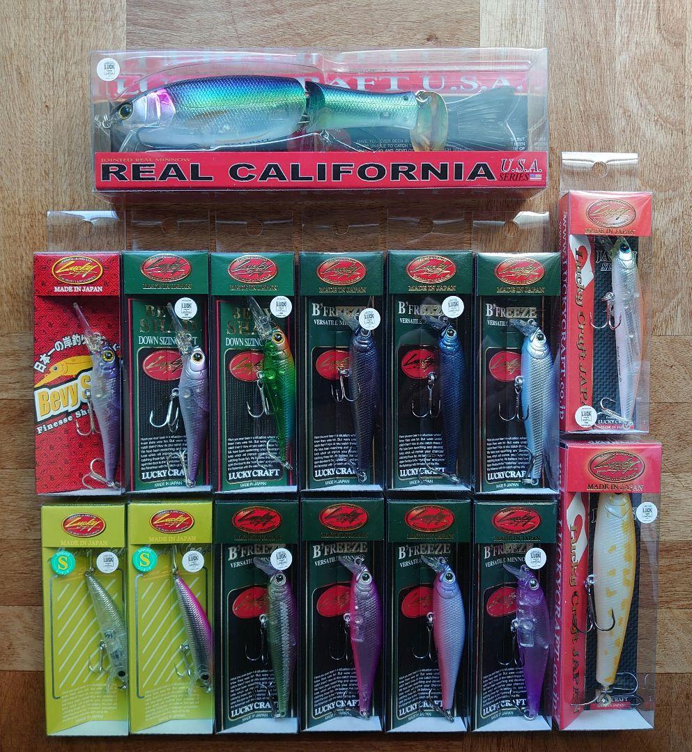【新品】ラッキークラフト オリカラ シャッド リアルベイト まとめ売り
