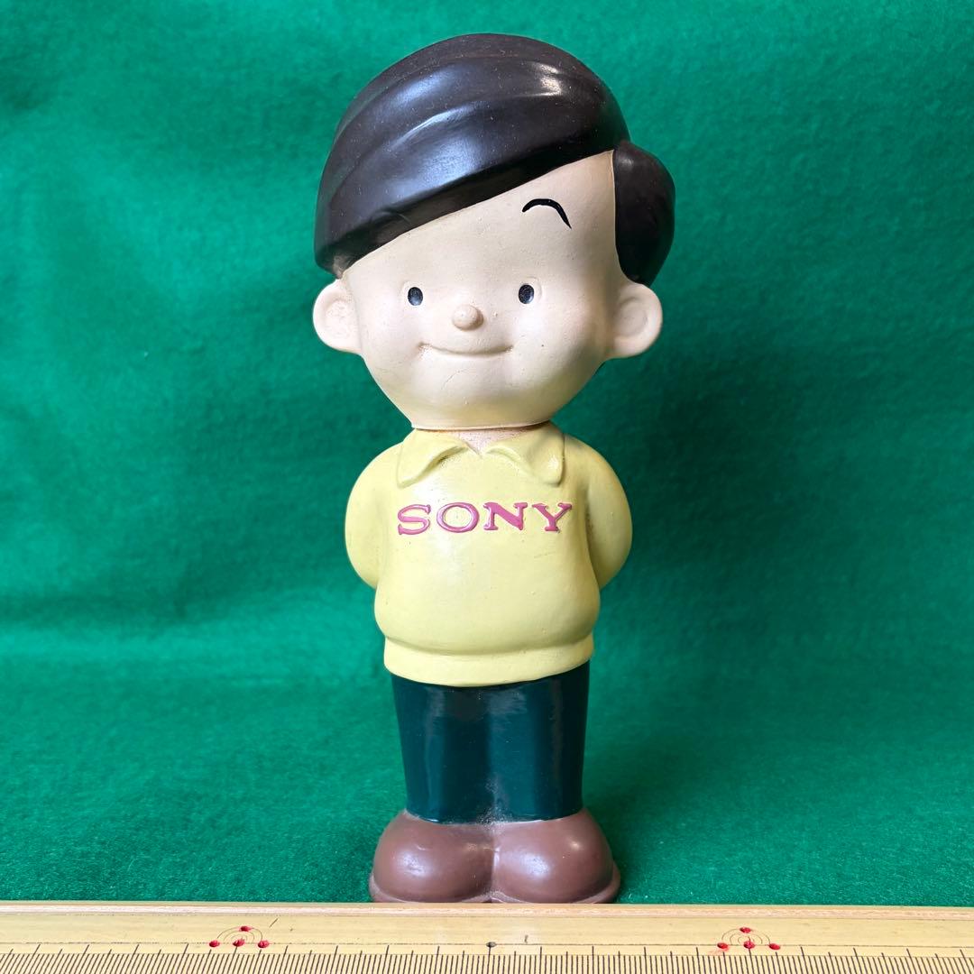 ソニー坊や　SONY 美品　昭和レトロ　企業キャラクター　ソフビ　フィギュア