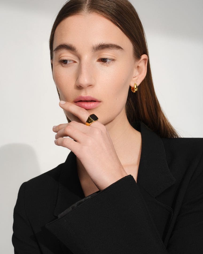 トムウッド/アイスフープ/スモール/ゴールド/ピアス/片耳