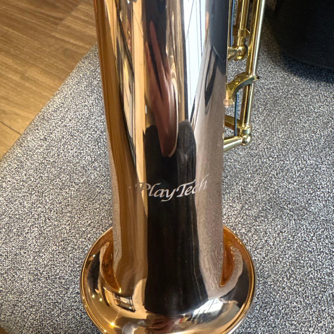 ソプラノサックス　ピンクゴールド