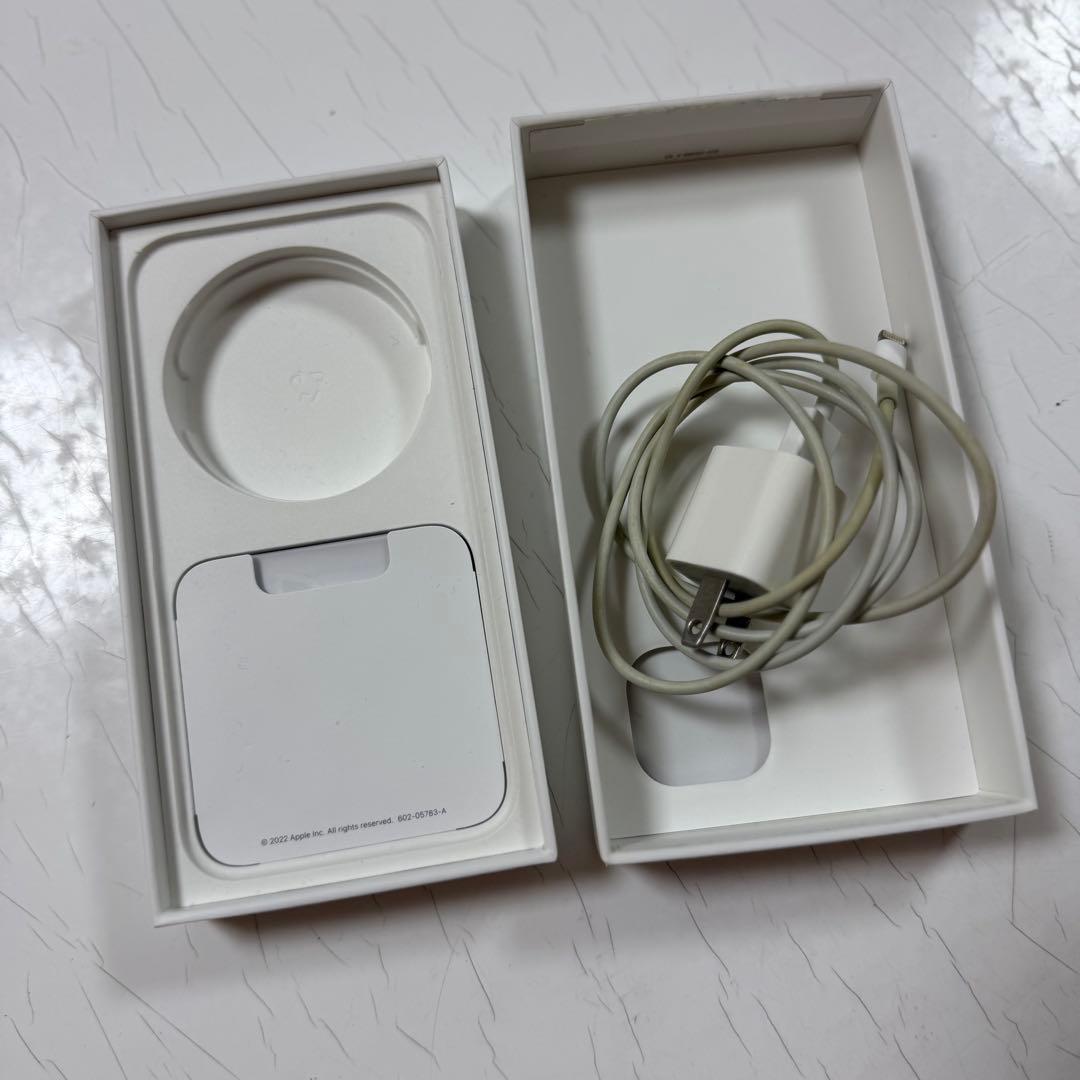 Apple iPhone 14 本体 充電器付き 128GB パープル