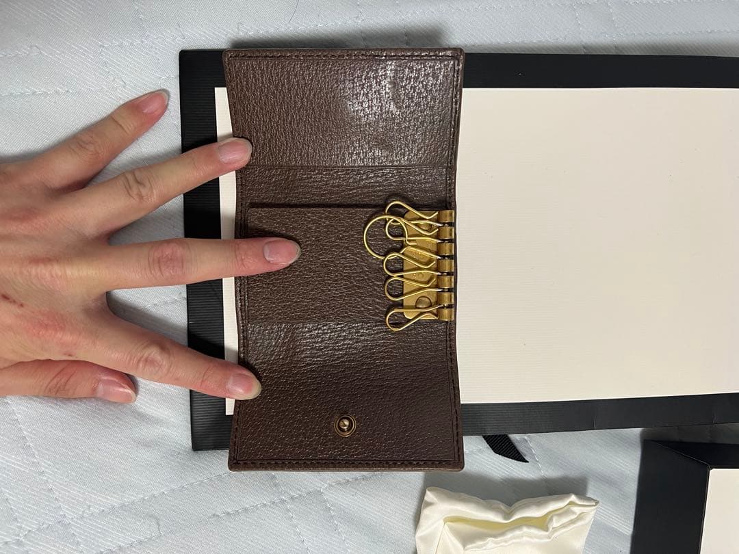 GUCCI 〔オフィディア〕GGキーケース 即購入NG❌