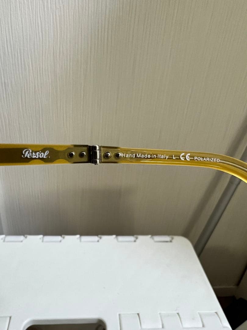 ブラピ着同型同色レア　ペルソールサングラス