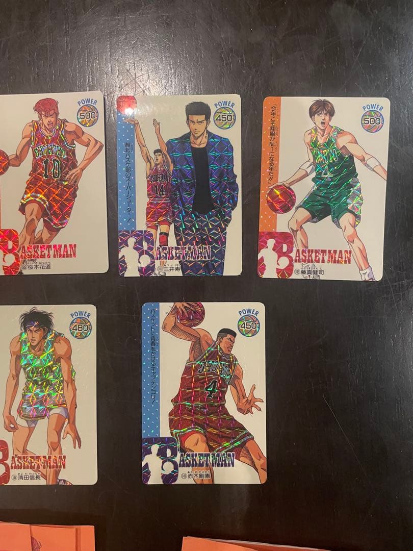スラムダンクPPカード 仙道彰　流川楓　桜木花道　三井寿など　8枚セット