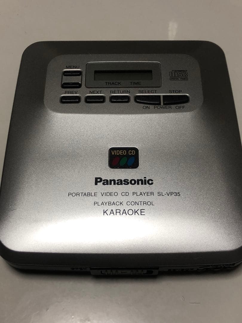 Panasonic ポータブルビデオCDプレーヤー SL-VP35