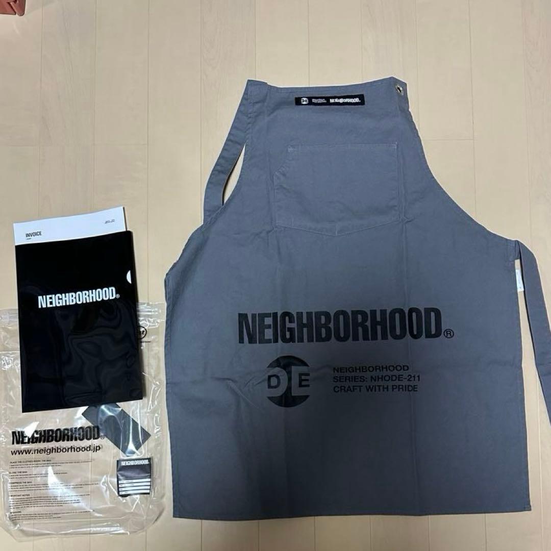 MATCH　NEIGHBORHOOD エプロン　グレー フリー　新品未使用
