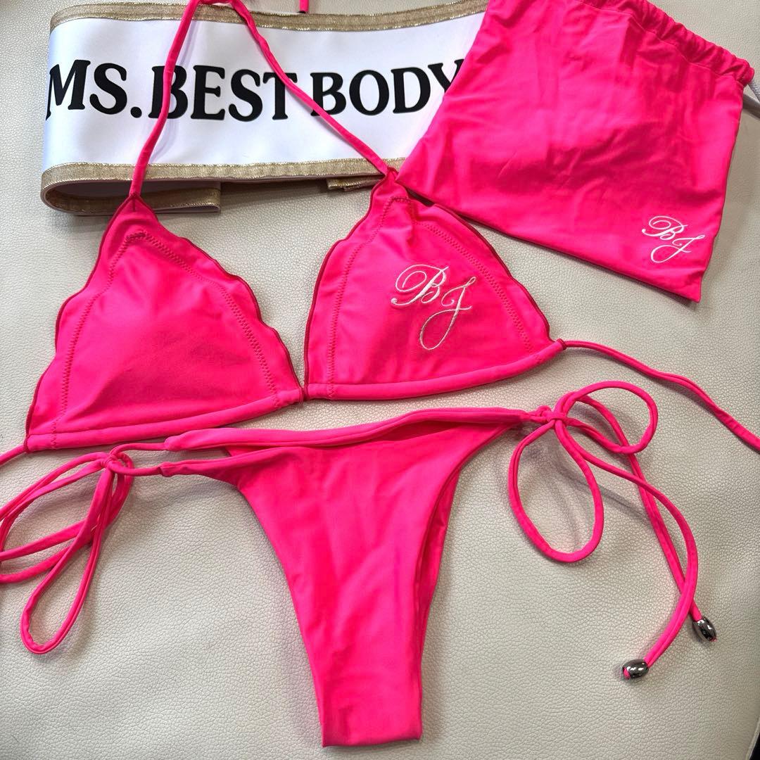BESTBODYJAPAN 【公式ビキニ】ピンクM/ベストボディジャパン