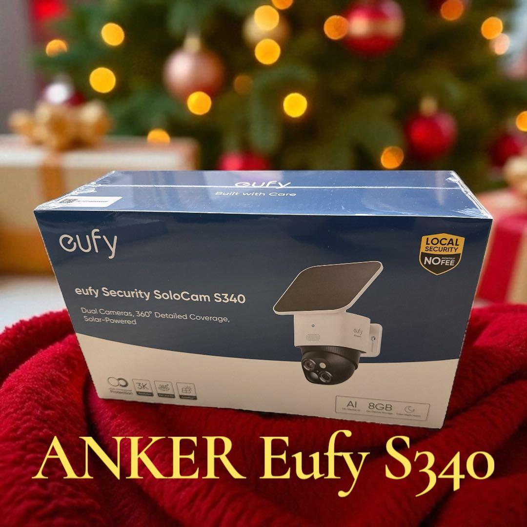 ANKER アンカー　360度　防犯カメラ　AI 8GB 新品　未開封　s340