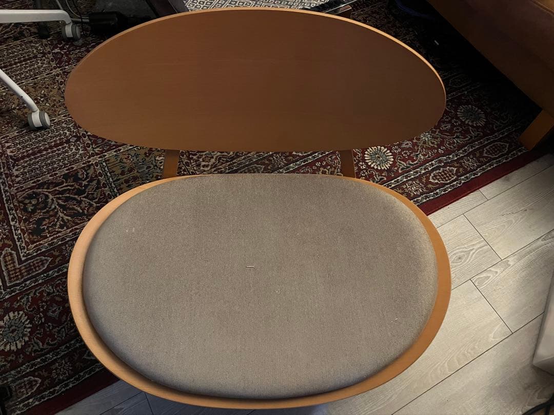 限定値下！　abodeナチュラルウッド ローチェア 北欧風 デザイナーズ