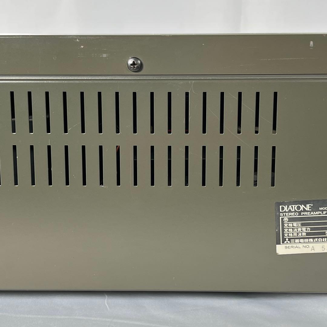 DIATONE DA-P10 プリアンプ ジャンク 電源入らず 修理部品取