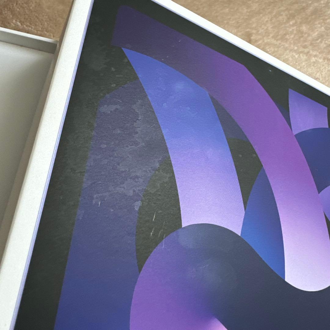 iPad Air 第5世代　本体+箱　64GB WiFiモデル パープル おまけ