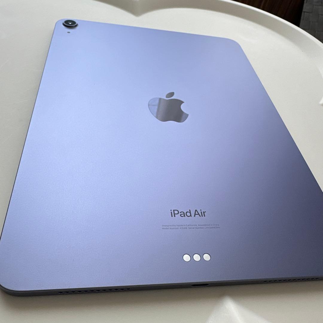 iPad Air 第5世代　本体+箱　64GB WiFiモデル パープル おまけ