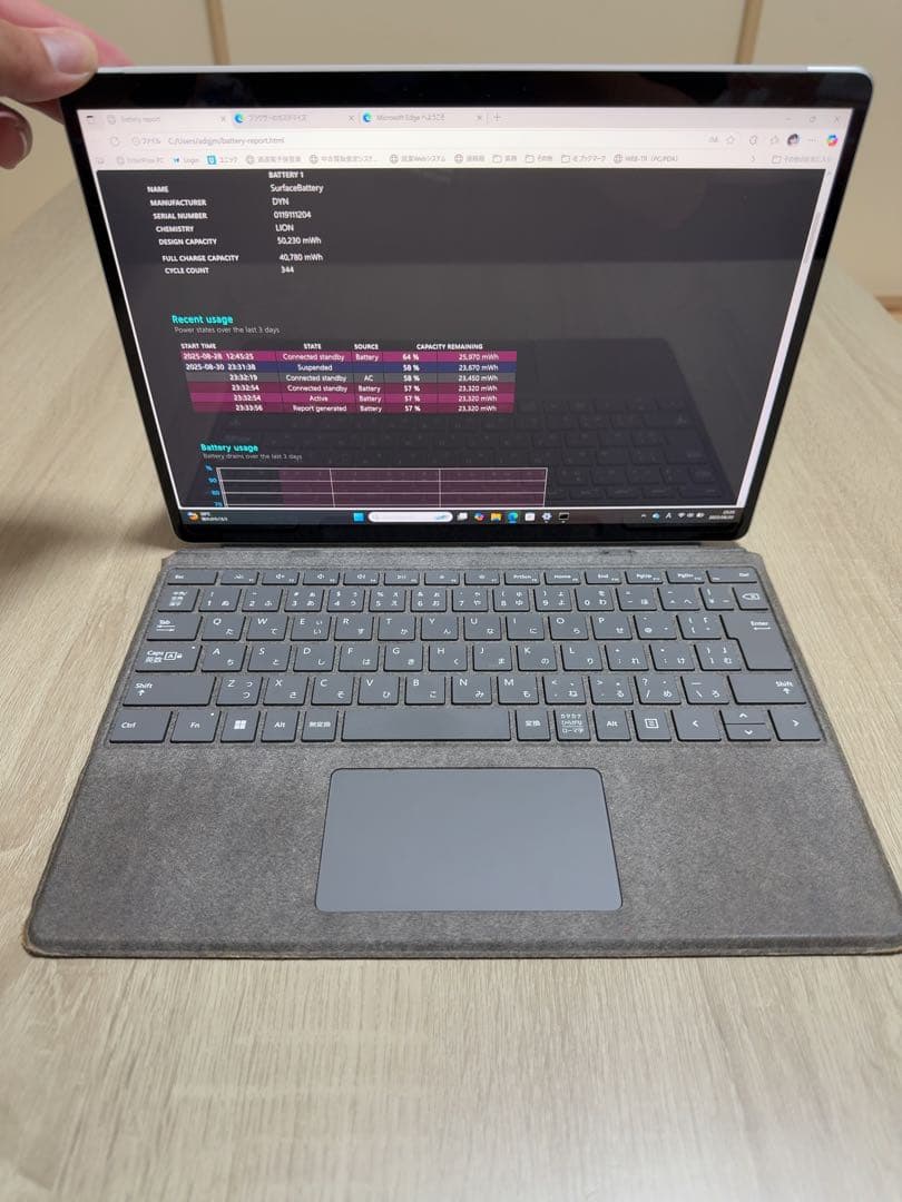 ふ*読様 Surface 1983 256GB Surface Pro 8