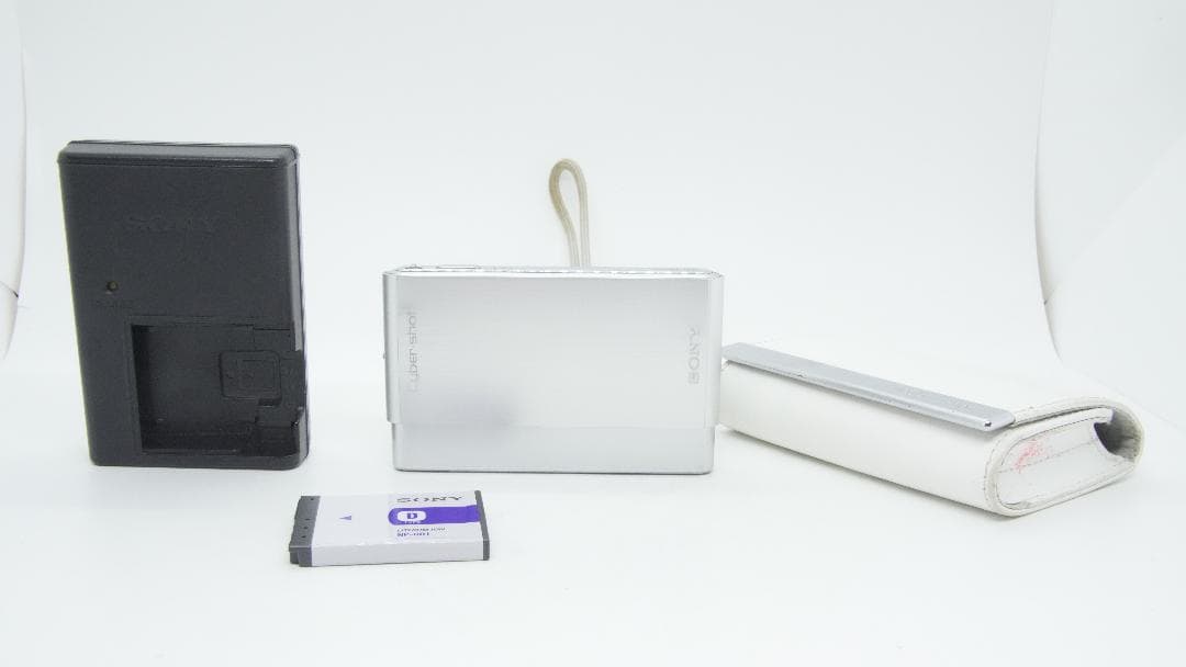 【A3238】 SONY Cyber-shot DSC-T77 シルバー ソニー