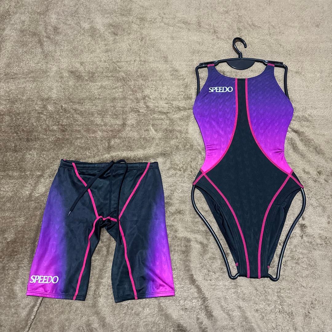 スピード 競泳水着 ファーストスキンEX メンズMサイズ・レディースLサイズ2着