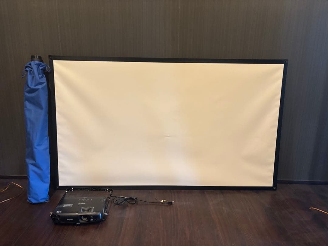 EPSON HDMIプロジェクターとスクリーンセット