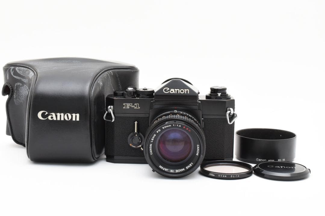 ■ 美品 ■ キャノン　Canon F-1 + 50mm F1.4 s.s.c.