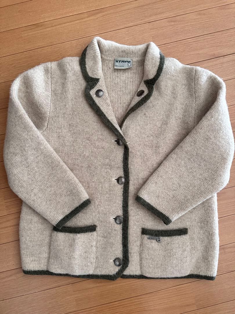 STAPF シュタップ　チロリアンジャケット　ニットカーデ