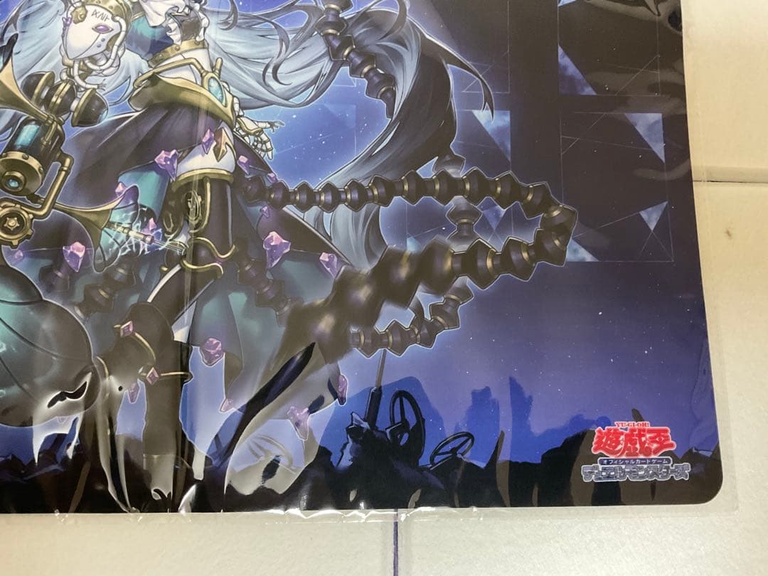遊戯王 麗しき磁律機壊 プレイマット 未使用 未開封