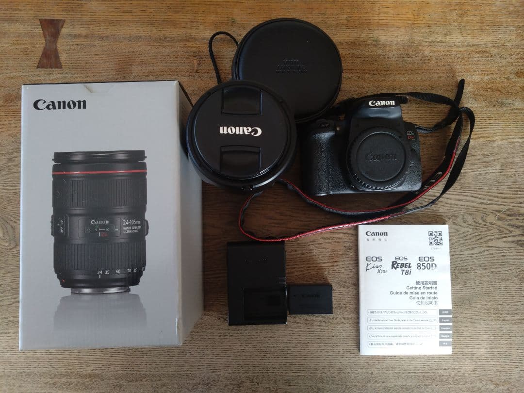 Canon eoskissx10i EF24-105mm セット