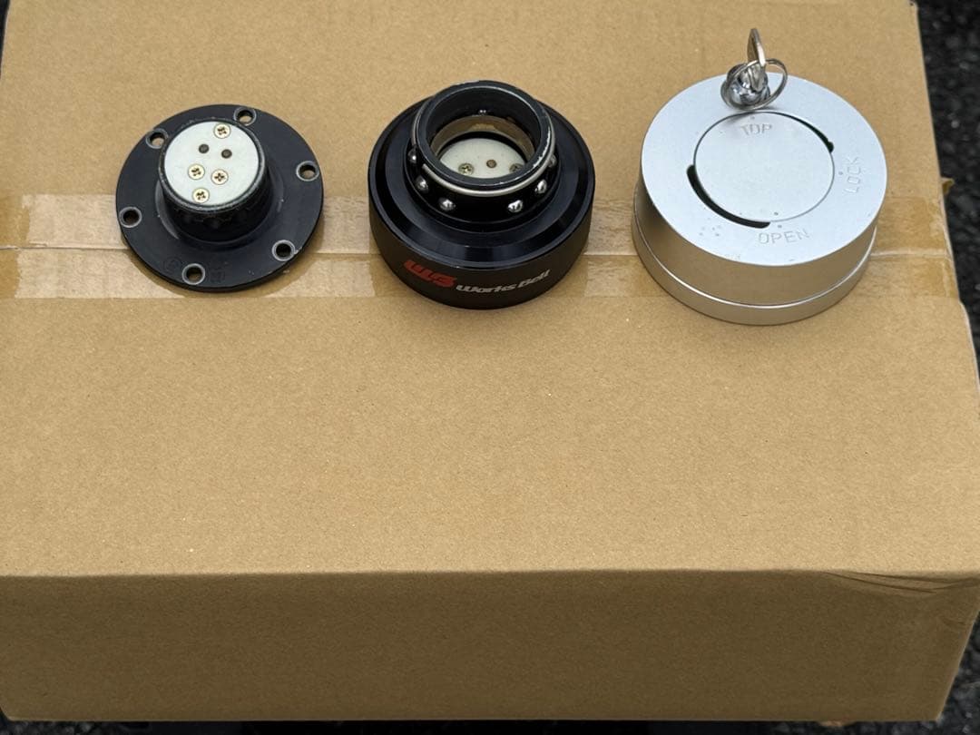 リュウ　ワークスベル　クイックリリース　盗難防止ロック　セット