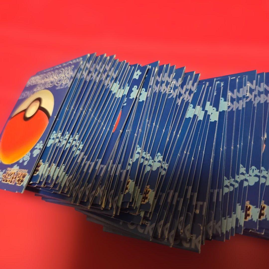 当時物 カードダス ポケットモンスター　スライドアップバトルカード　78枚セット