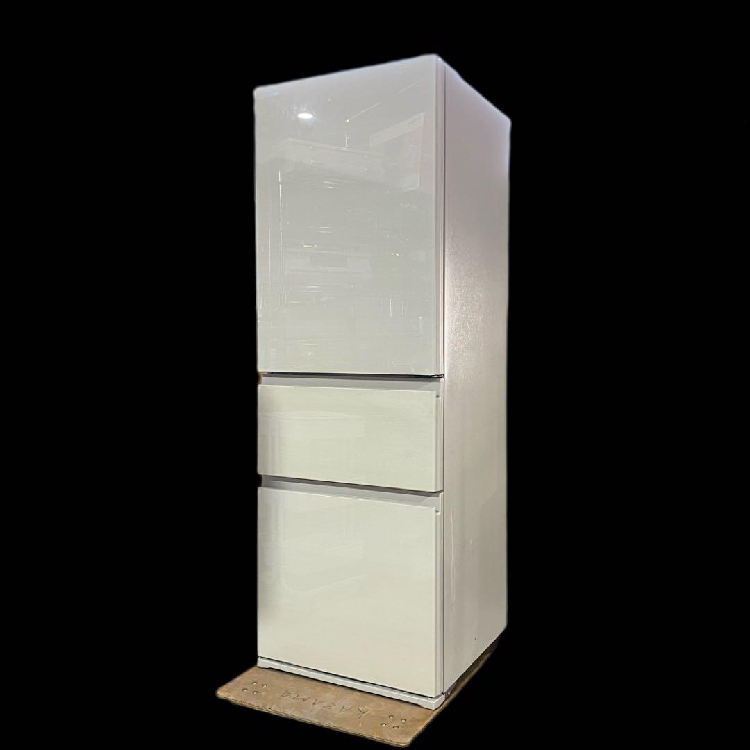 ▲AGO　TOSHIBA 356Lノンフロン冷凍冷蔵庫