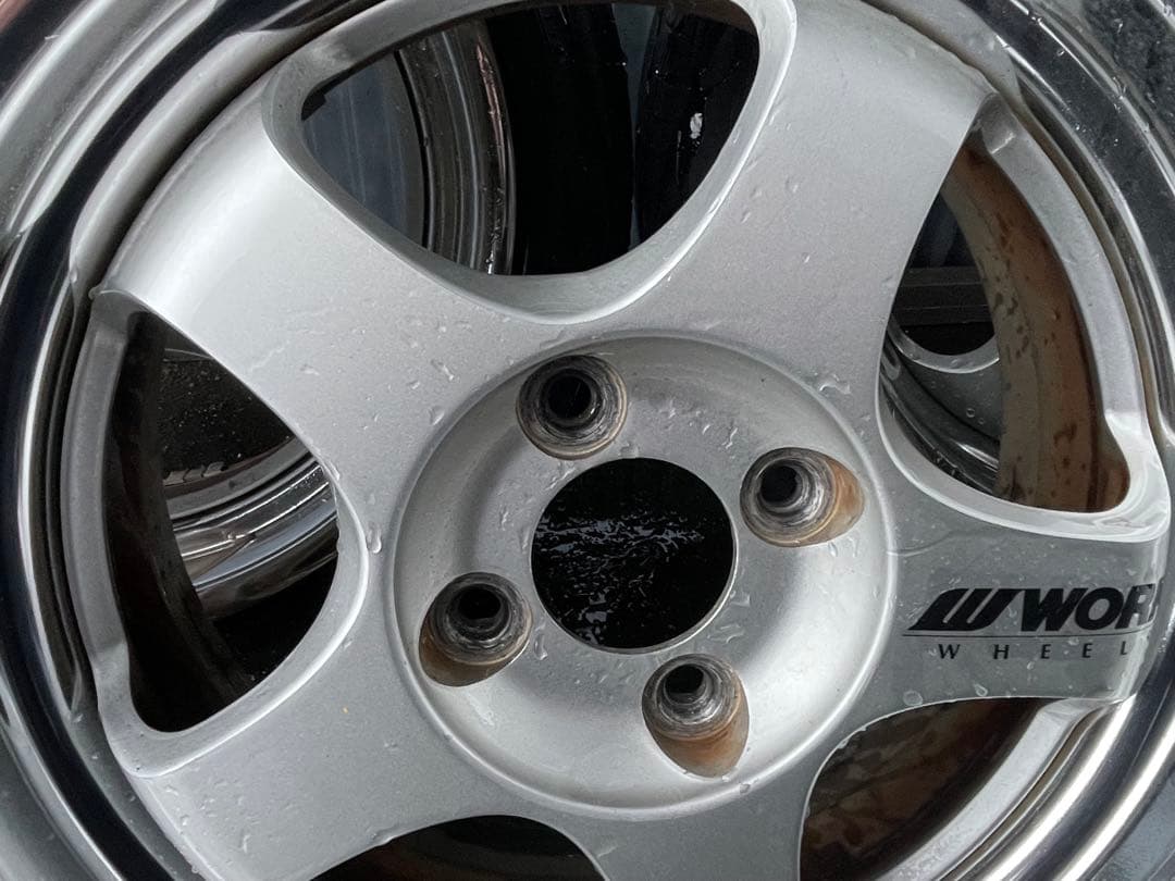 ワーク マイスター？S1風2P グッドイヤータイヤ6.5J+38 15インチ