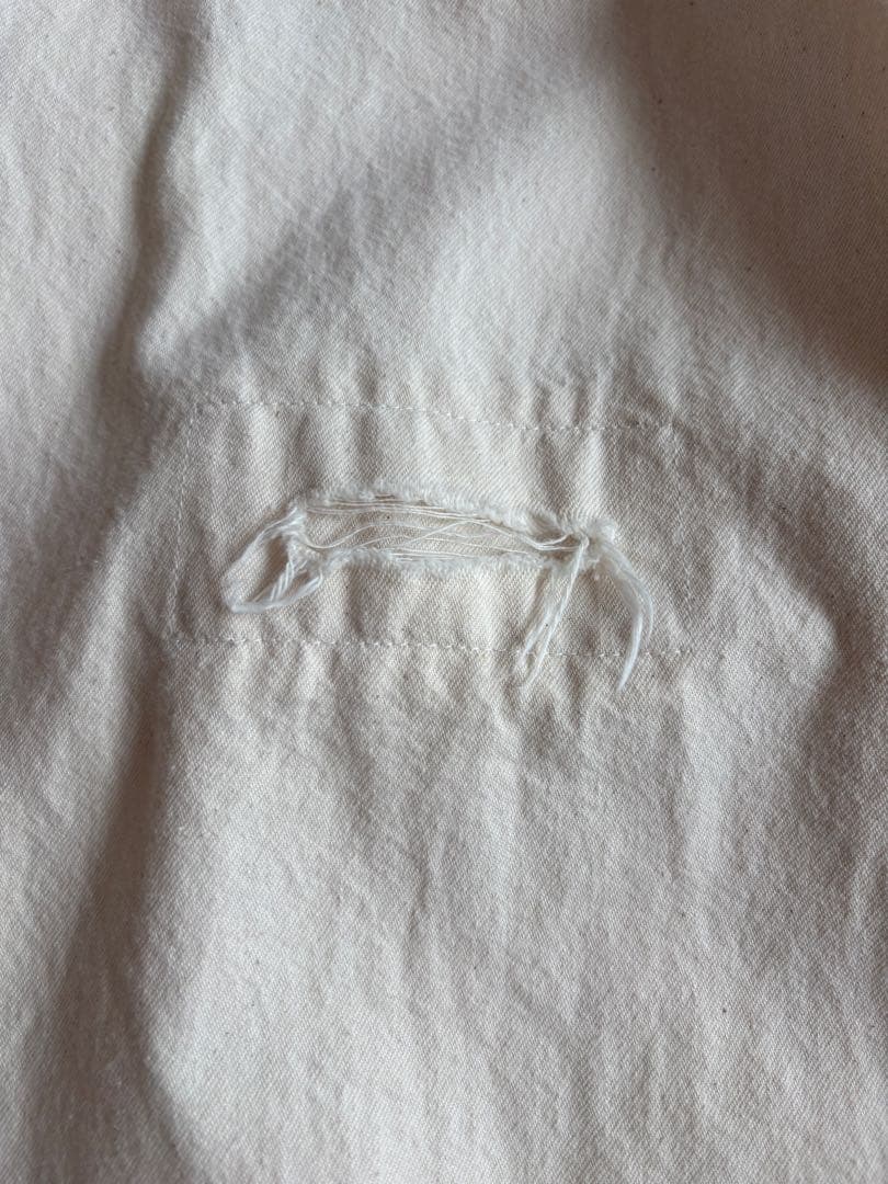 FRAMEWORK デニムペインターパンツ ホワイト