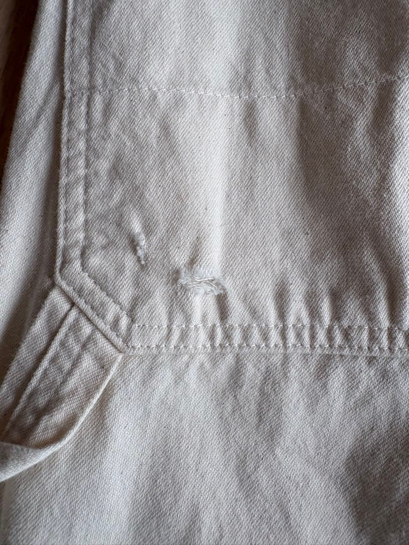 FRAMEWORK デニムペインターパンツ ホワイト