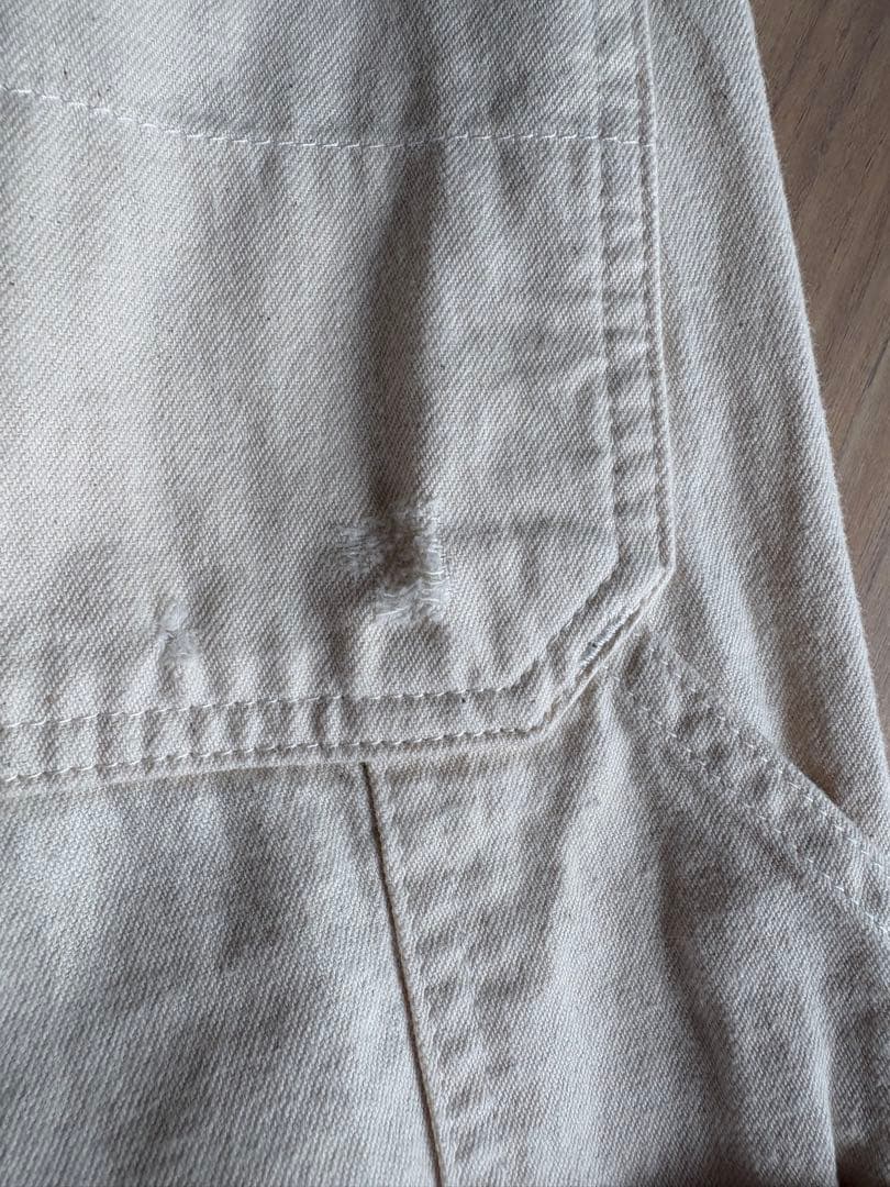 FRAMEWORK デニムペインターパンツ ホワイト