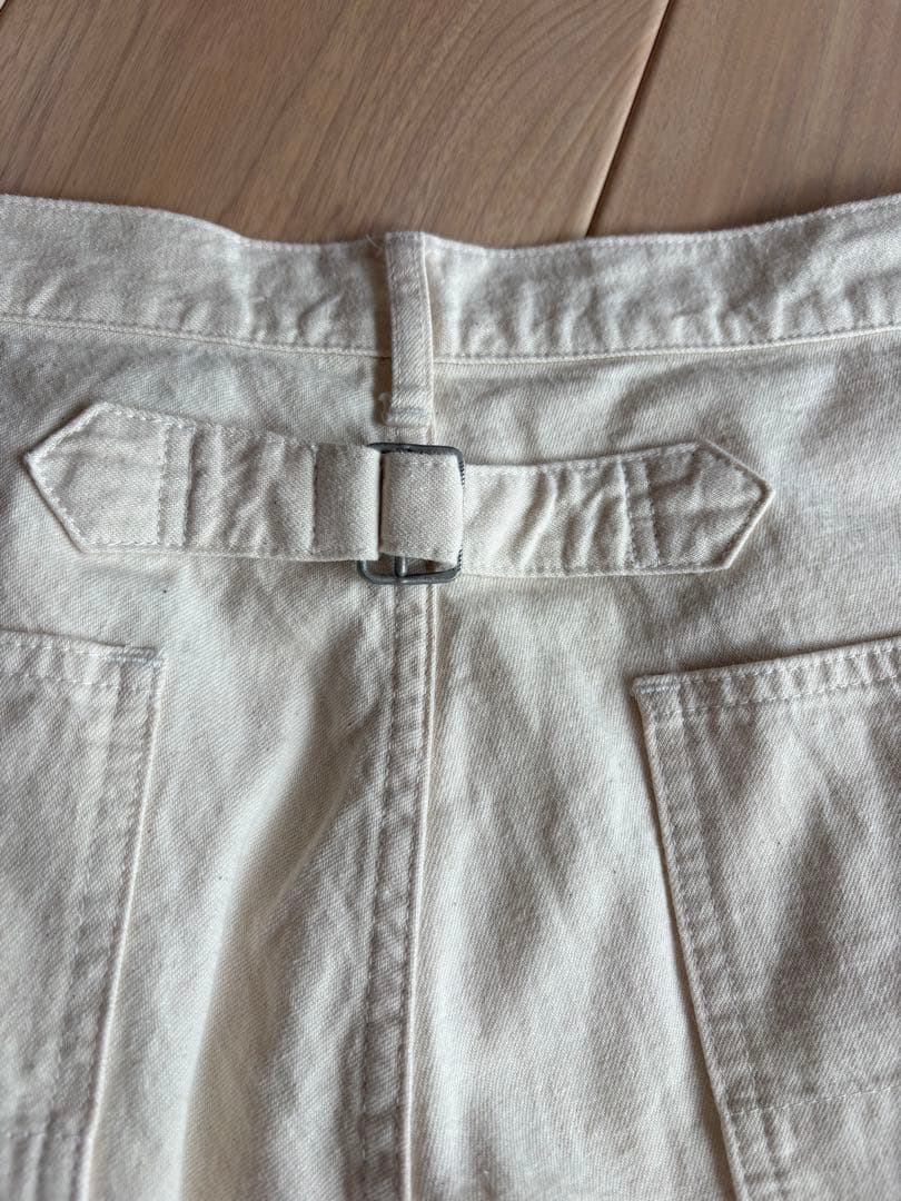 FRAMEWORK デニムペインターパンツ ホワイト