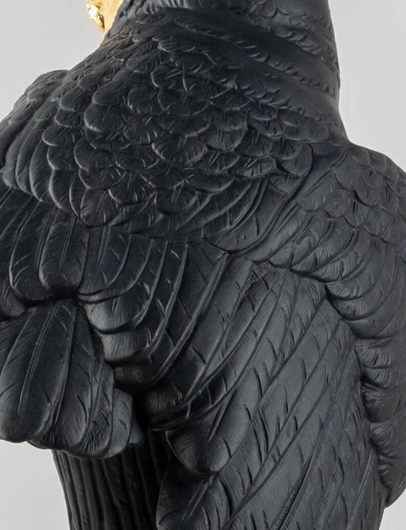 【新品未使用】リヤドロ LLADRO フクロウ (Bold Black)