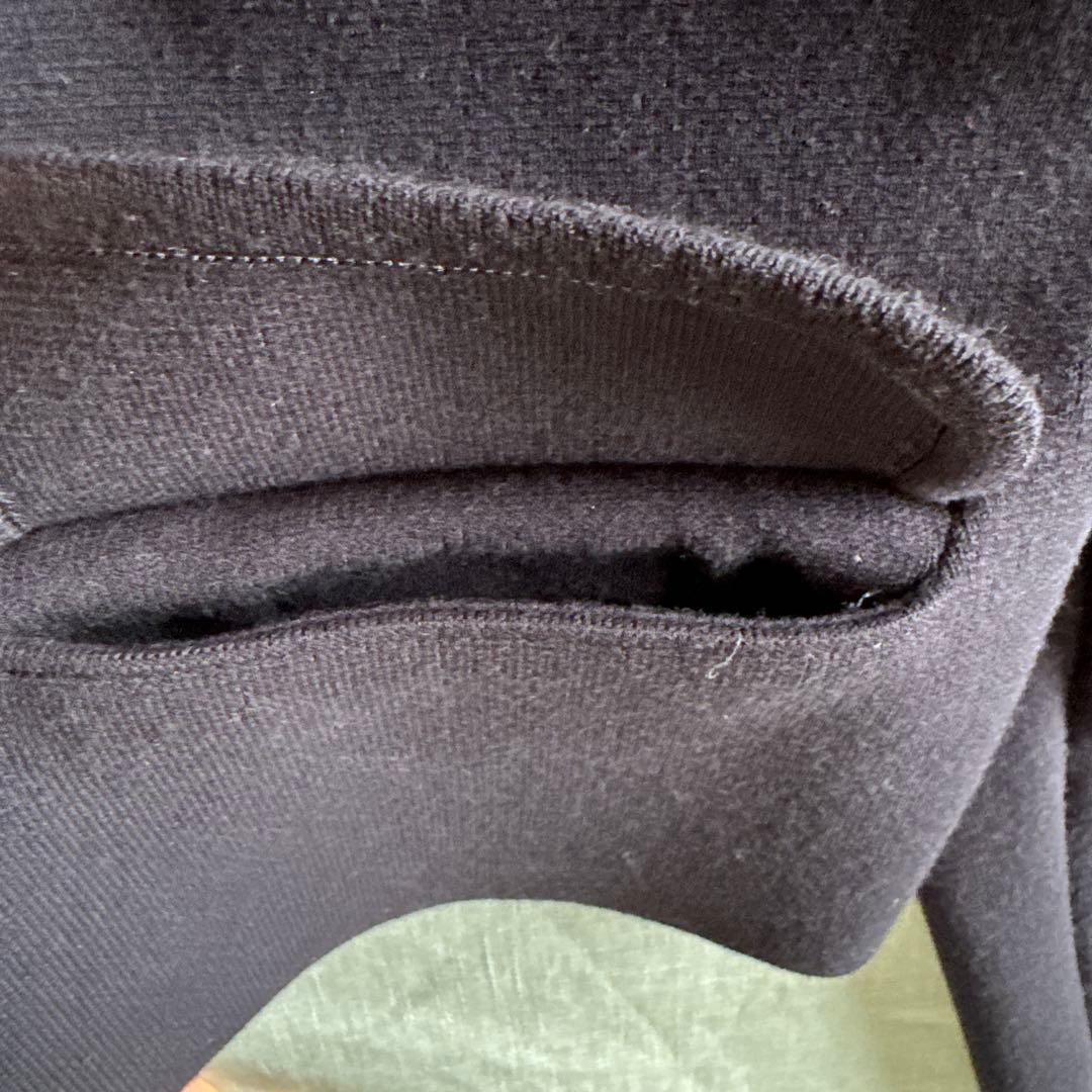 フォクシー　Foxey ノーカラージャケット　ネイビー 38 美品