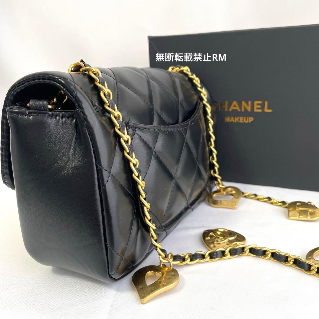 シャネル ノベルティ ハートチェーン ショルダー