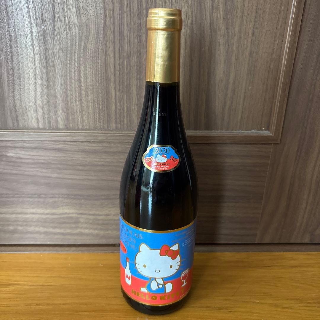 限定品　 ボジョレー ヌーヴォー 2020　キティちゃんワイン