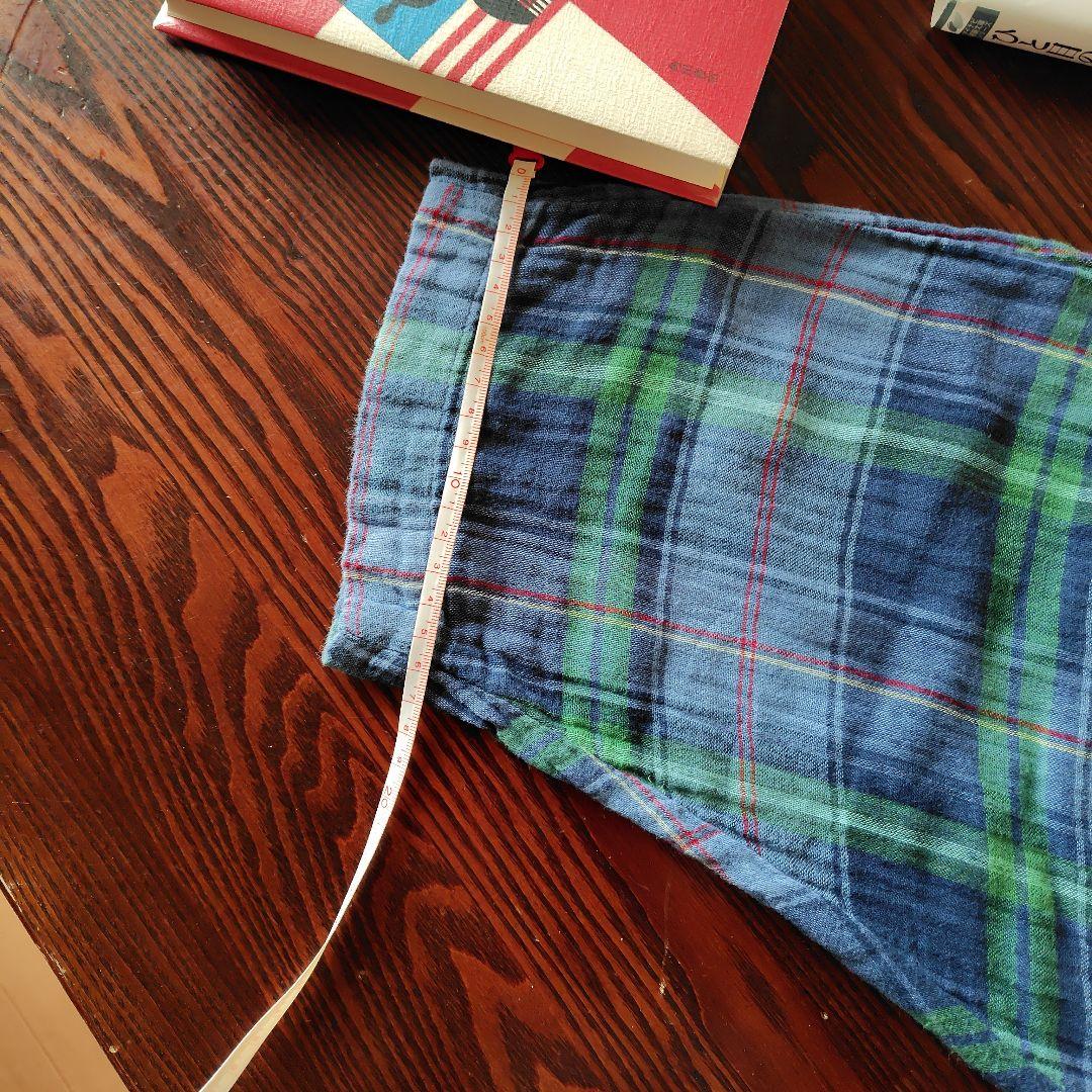 ワイズのチェック柄サルエルパンツ