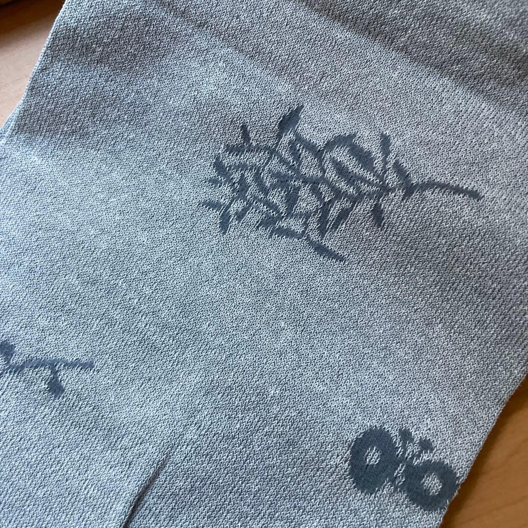 mina perhonenレギンス Forest paradeライトグレー