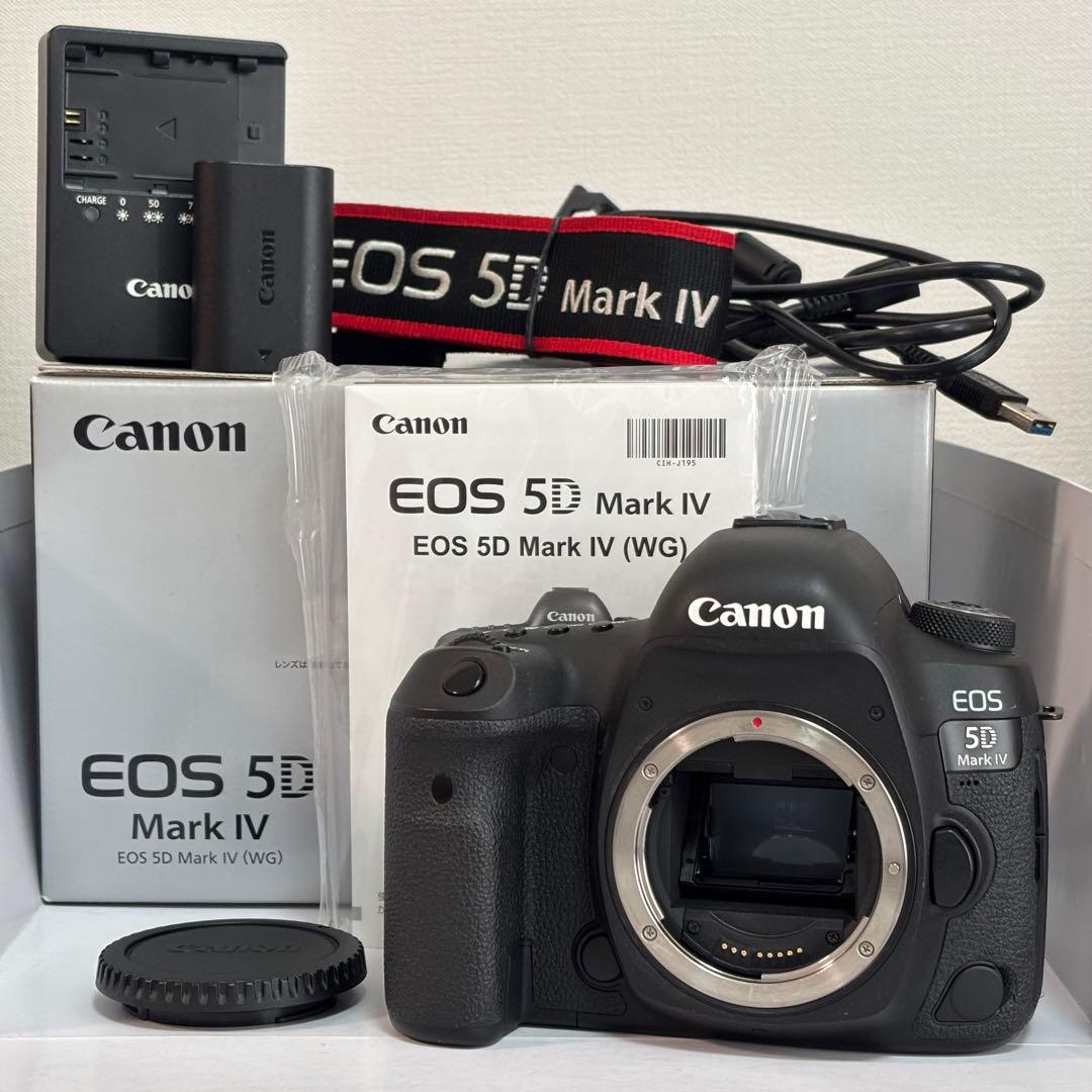 【美品】Canon EOS 5D Mark IV ショット数 20,591枚
