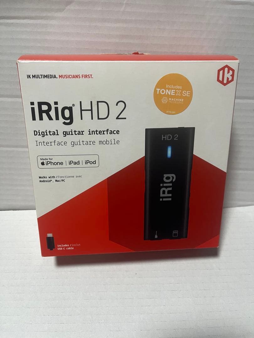iRig HD 2 デジタルギターインターフェース