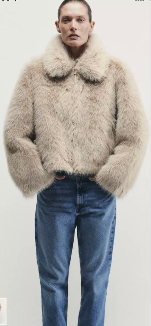 ダブルフェィスフェイクファージャケット