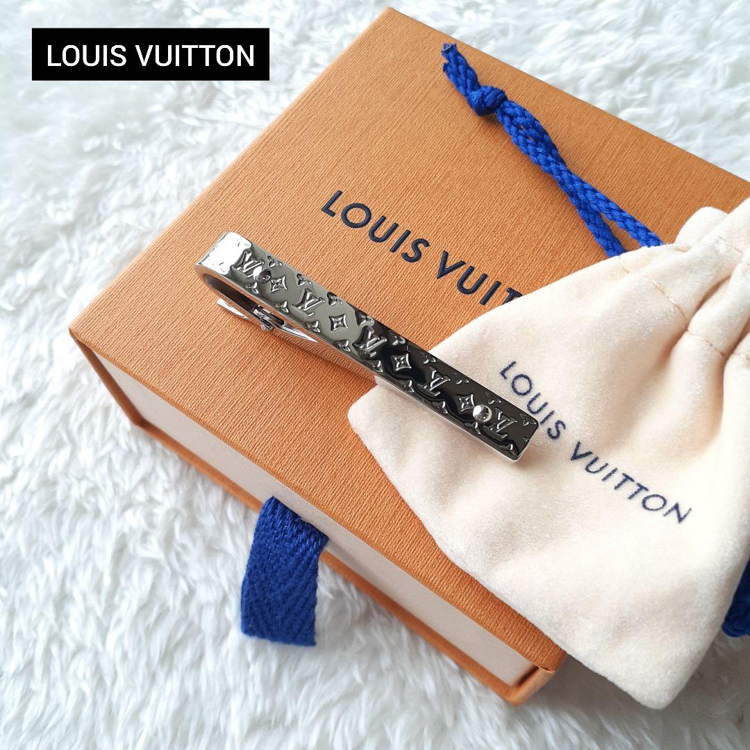 ヴィトン 未使用 ネクタイピン ボールド 箱 袋付 M00703 モノグラム