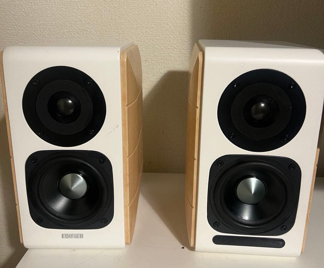 Edifier アクティブスピーカー ホワイト